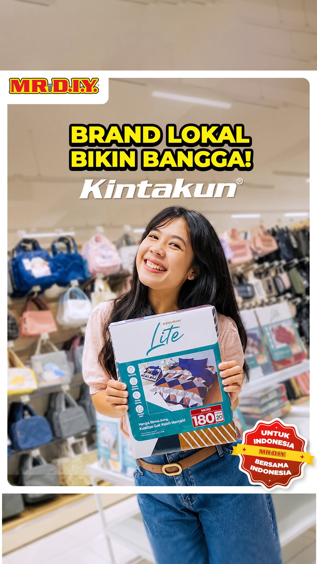 Cerita Supplier Lokal MR.D.I.Y. - Tonton di Instagram