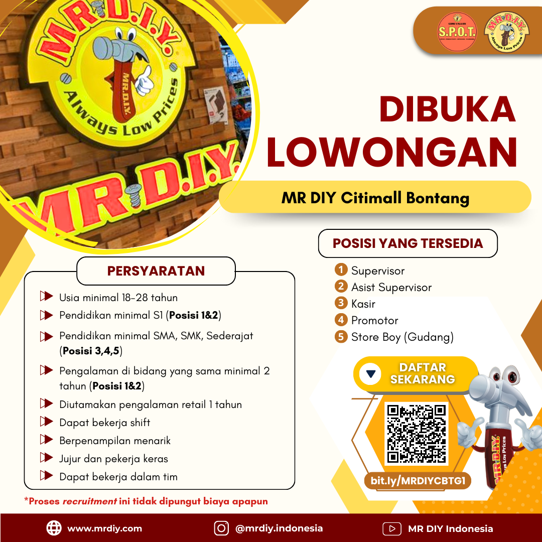 Mr diy indonesia