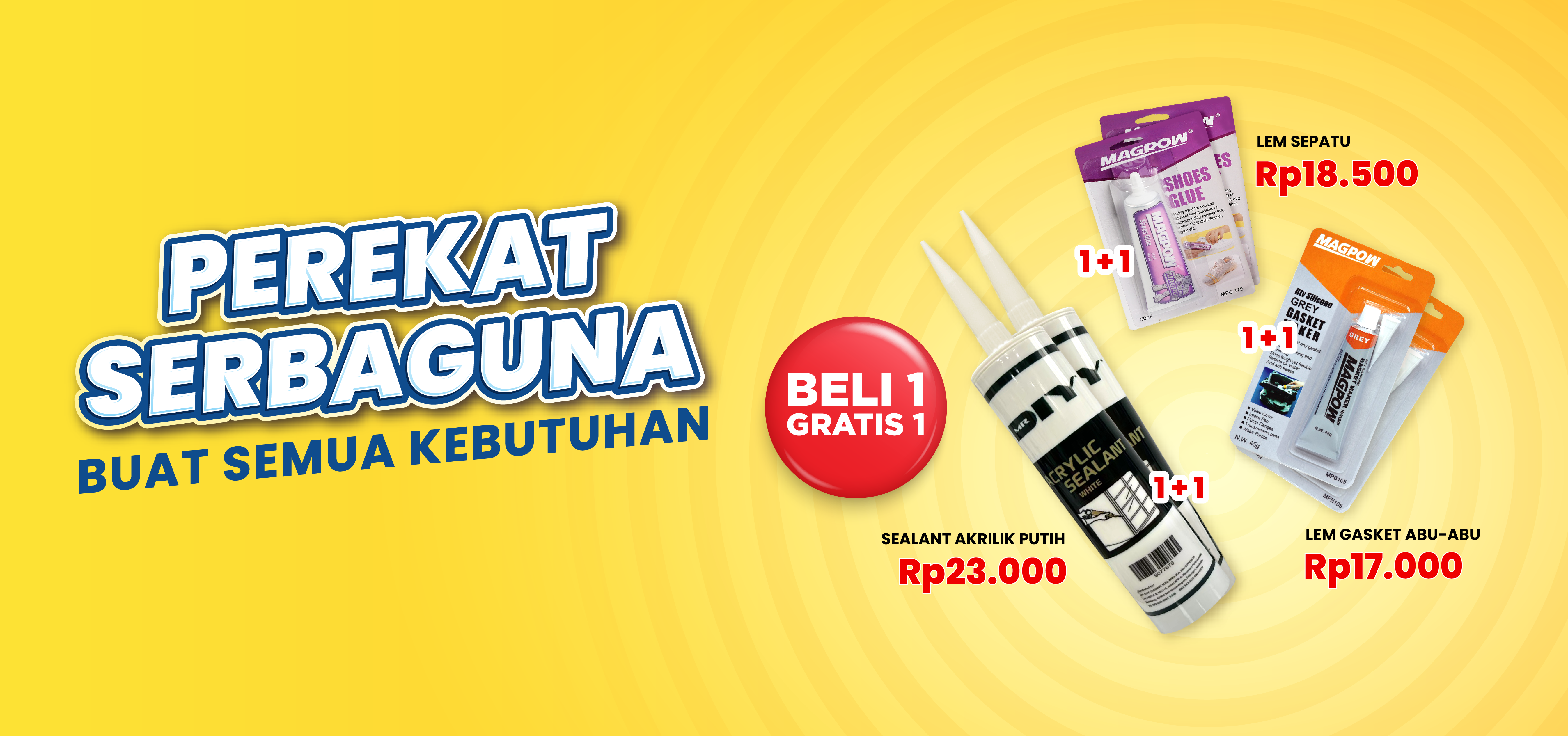 Banner Perekat Serbaguna
