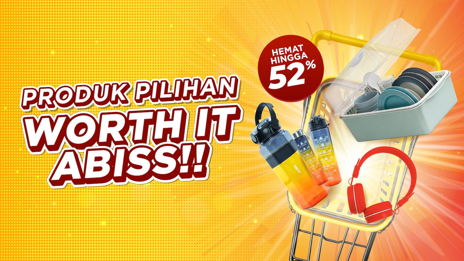 Rayakan Kemerdekaan dengan Produk Pilihan di MR.D.I.Y. - Hemat hingga 50%. Hadirkan Produk Lokal untuk Keluarga Indonesia