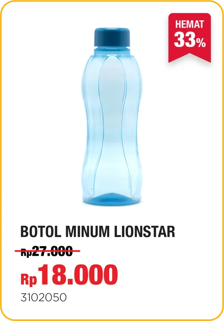 Botol Minum Lionstar - Rp18.000