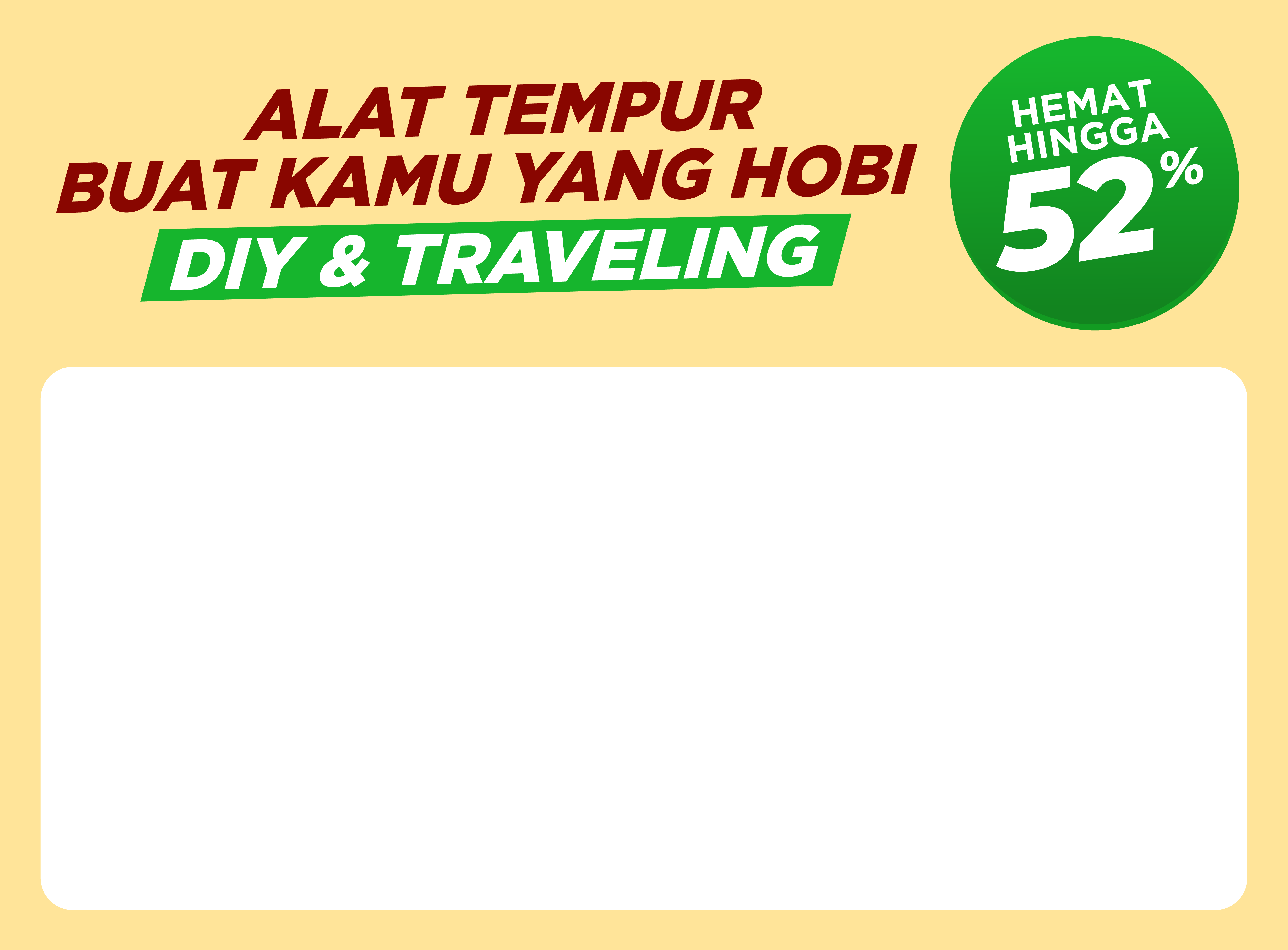 Belanja Produk Lokal - Hemat hingga 50%