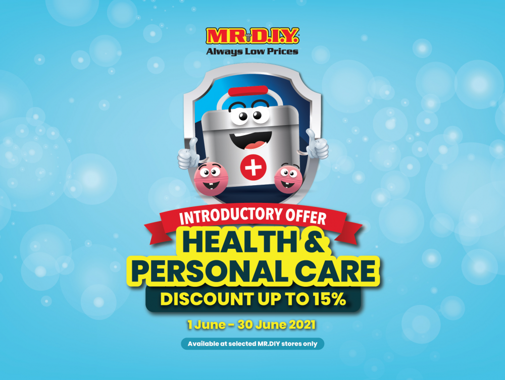 MR.DIY Health & Personal Care 2021 (East Malaysia)
