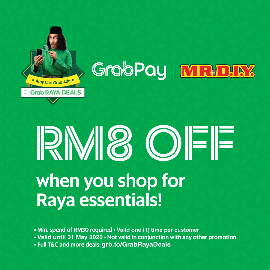 Enjoy Discounts of Up to 30% for Raya Super Brand Sale in Conjunction with  MR.DIY's Raya Kami Termurah Campaign