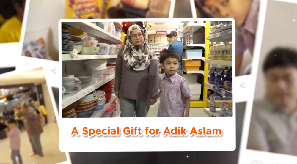 A Surprise Gift for Adik Aslam