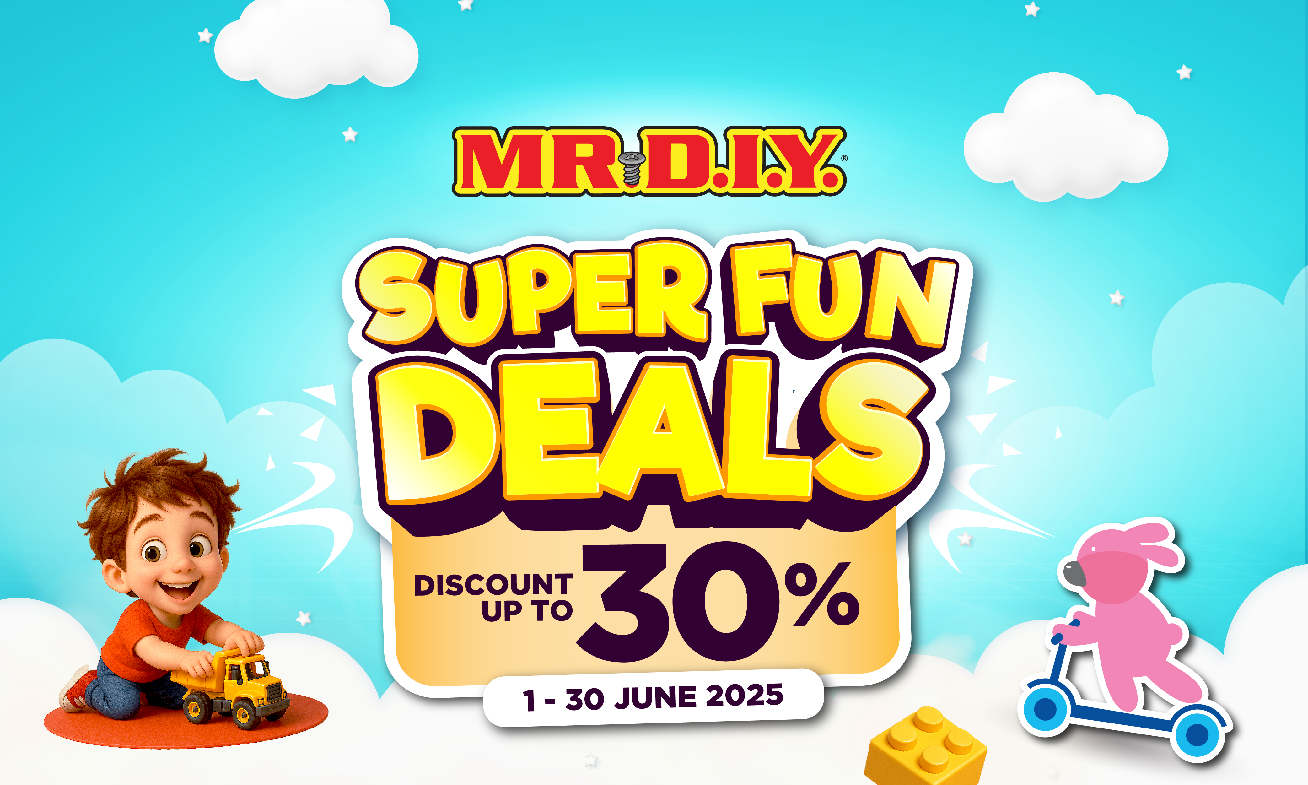 MR.DIY Super Fun Deals 2025