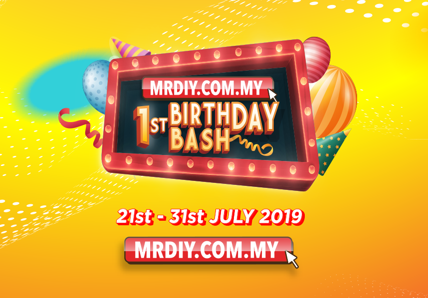 MRDIY.COM.MY 1st Birthday Bash 2019