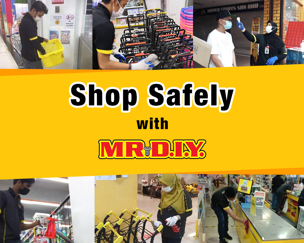 Shop Safely with MR.DIY