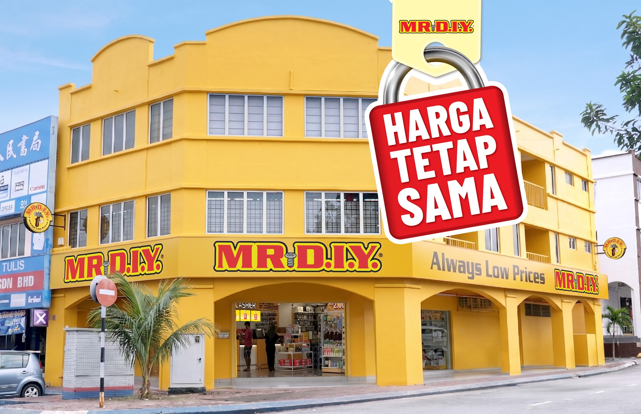 MR D.I.Y. memastikan harga kekal stabil dengan ‘Harga Tetap Sama’