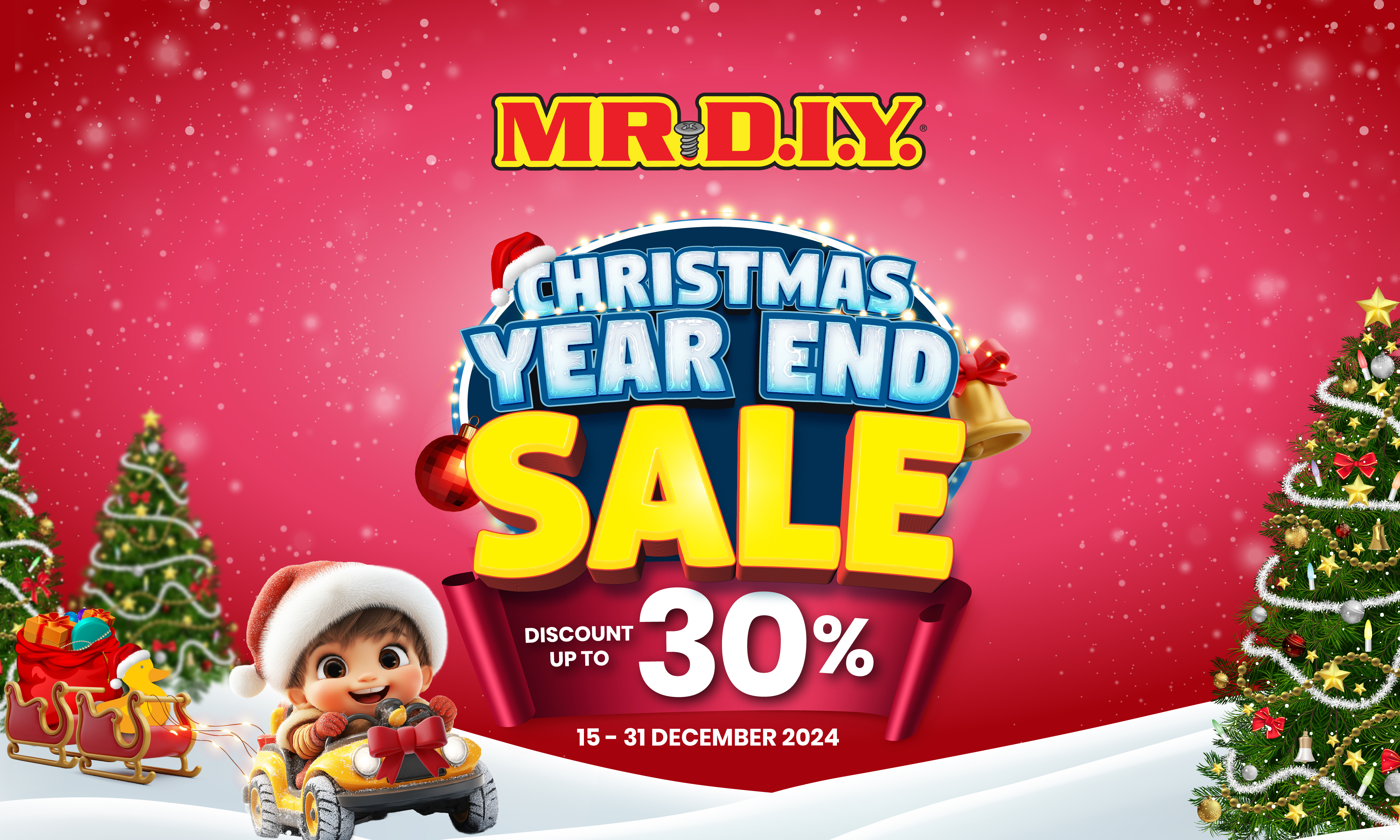 MR.DIY Christmas Year End Sale 2024