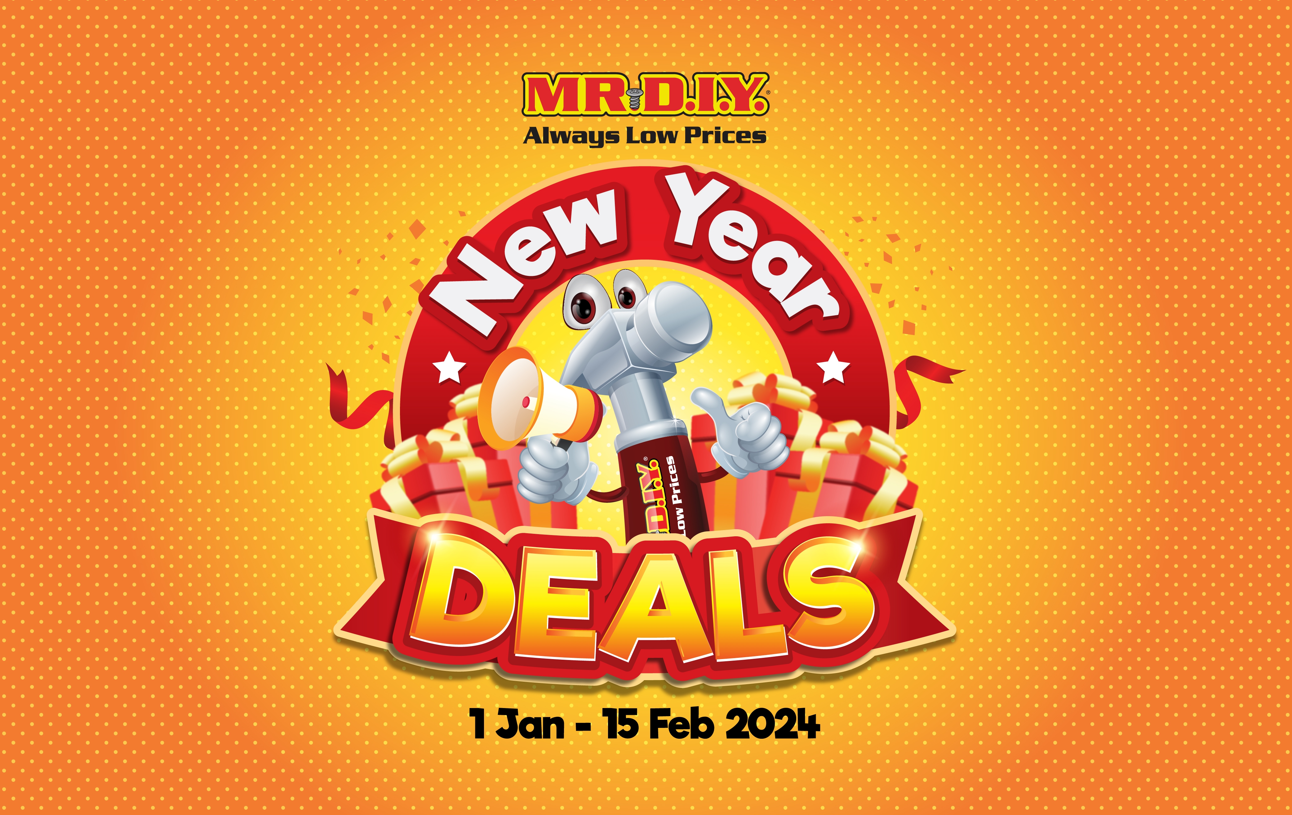 MR.DIY New Year Deals 2024 (Brunei)