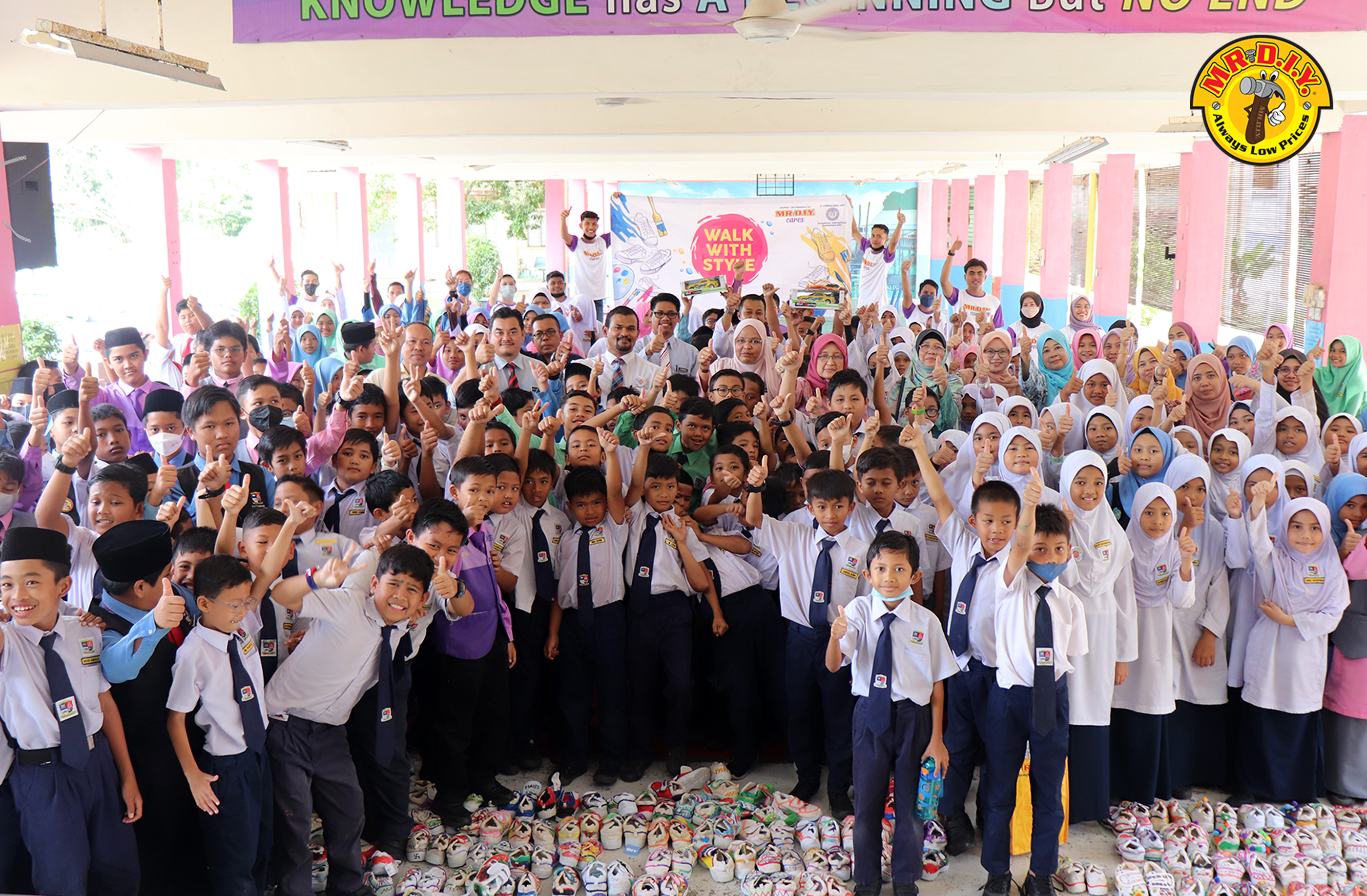 MR.DIY CSR: Walk with Style - SK. Seri Gelugor