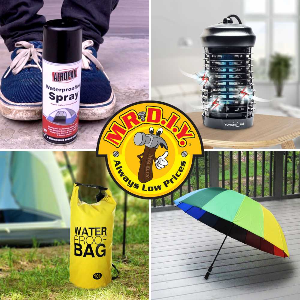 Top 8 MR.DIY Essential Items During Rainy Season