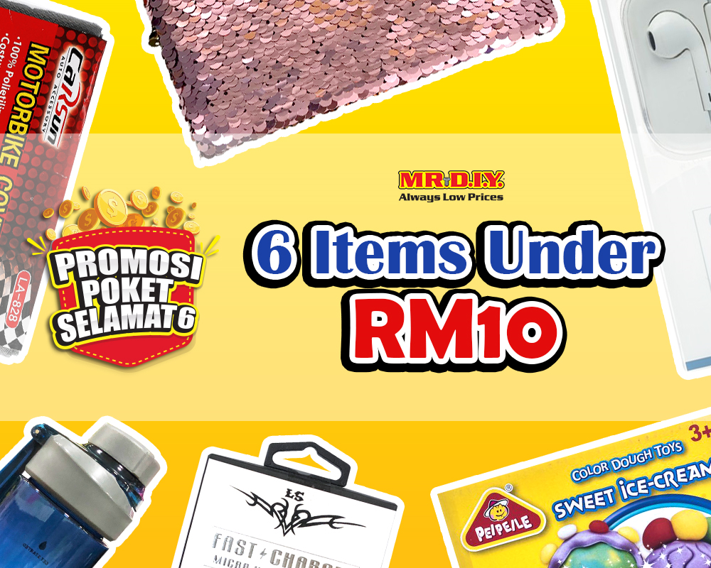 6 Things Under RM10 To Get This Month