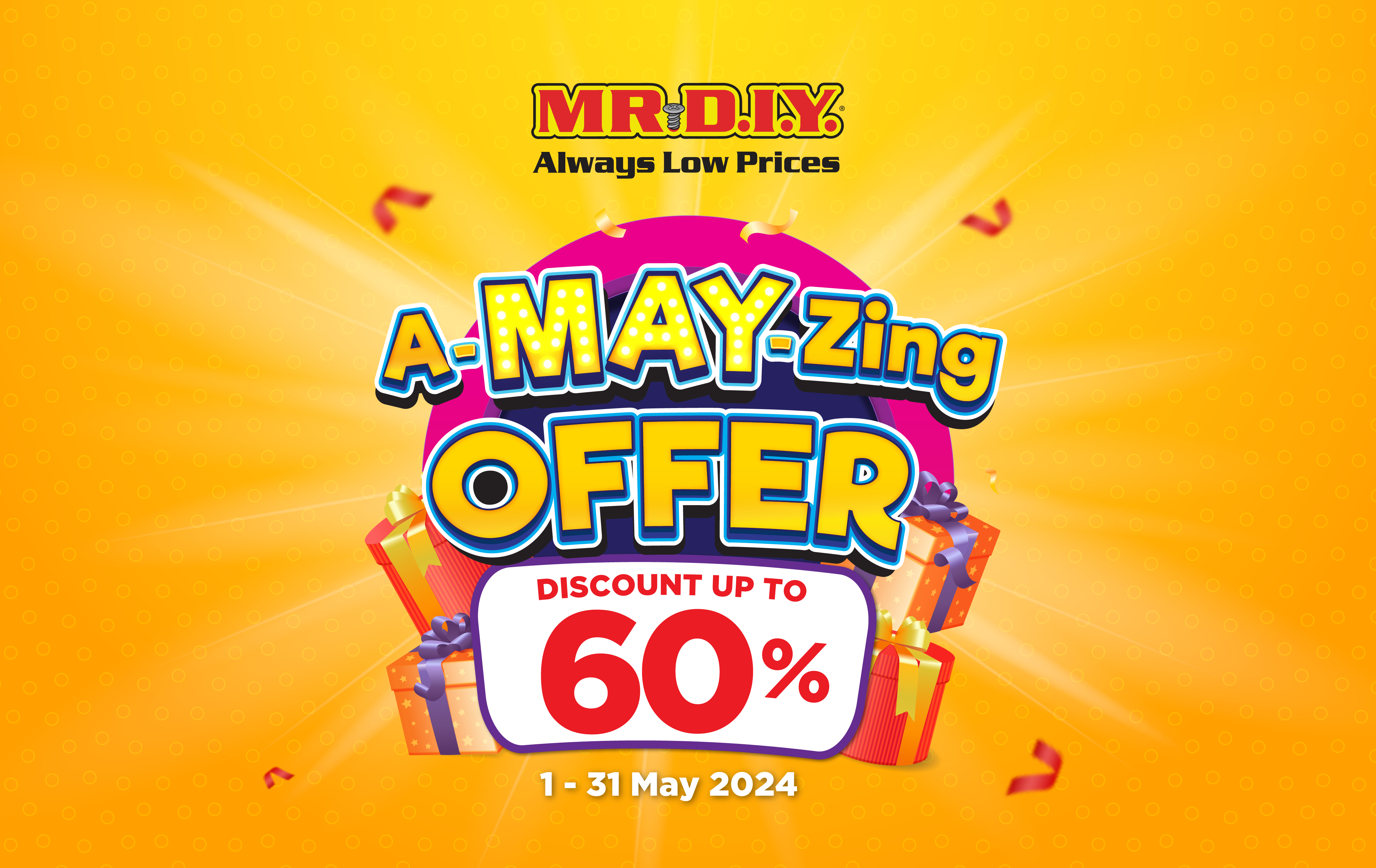MR.DIY A-MAY-Zing Offer 2024
