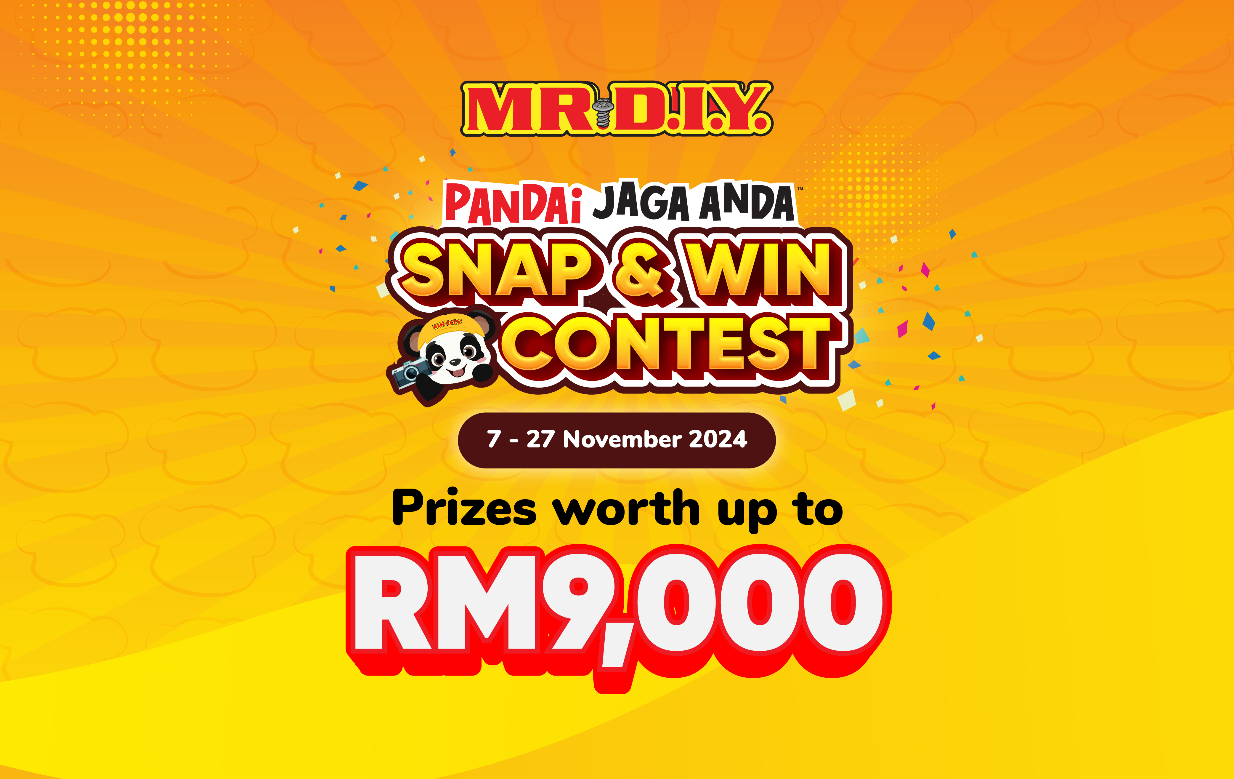 MR.DIY PANDAi Snap & Win Contest 2024