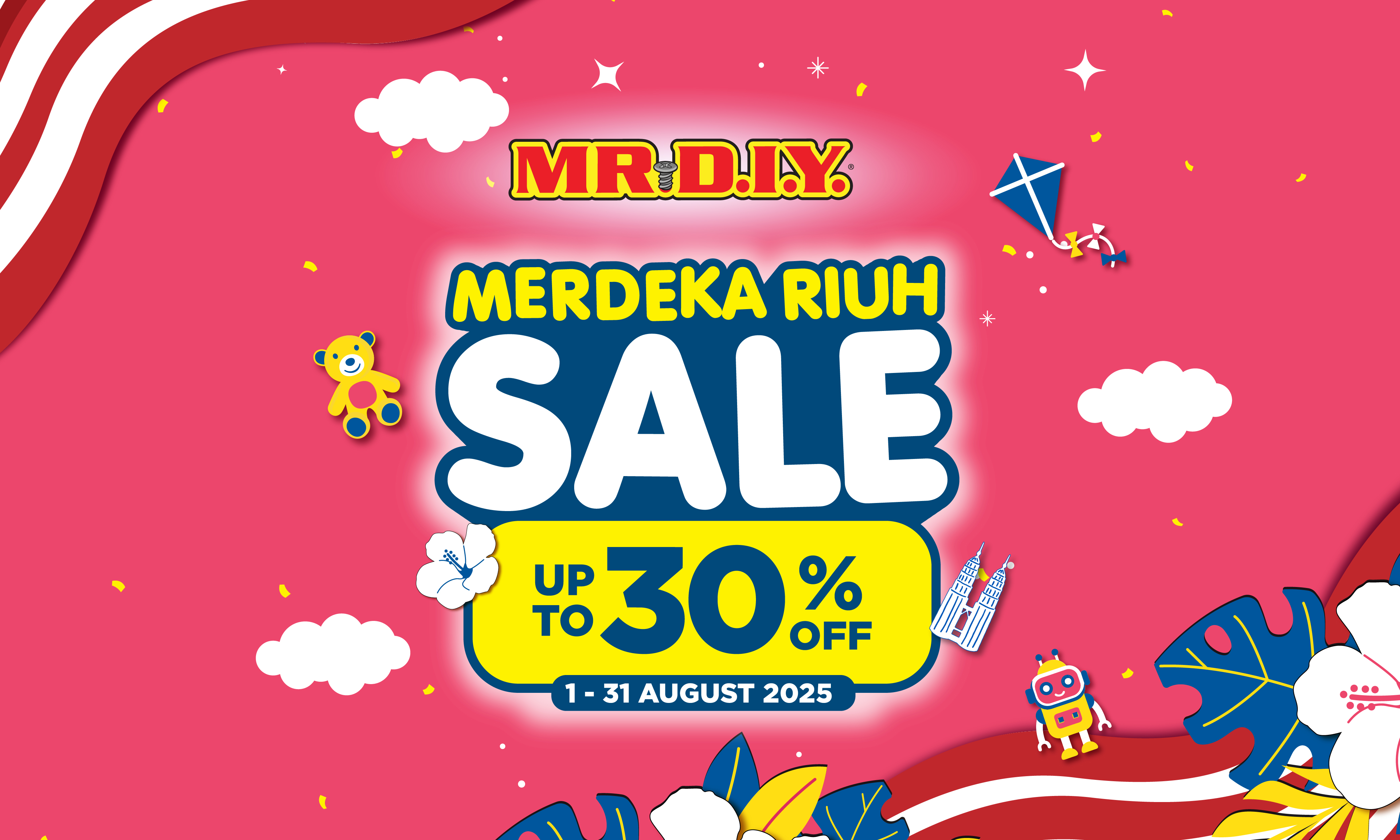 MR D.I.Y. Merdeka Riuh Sale 2025