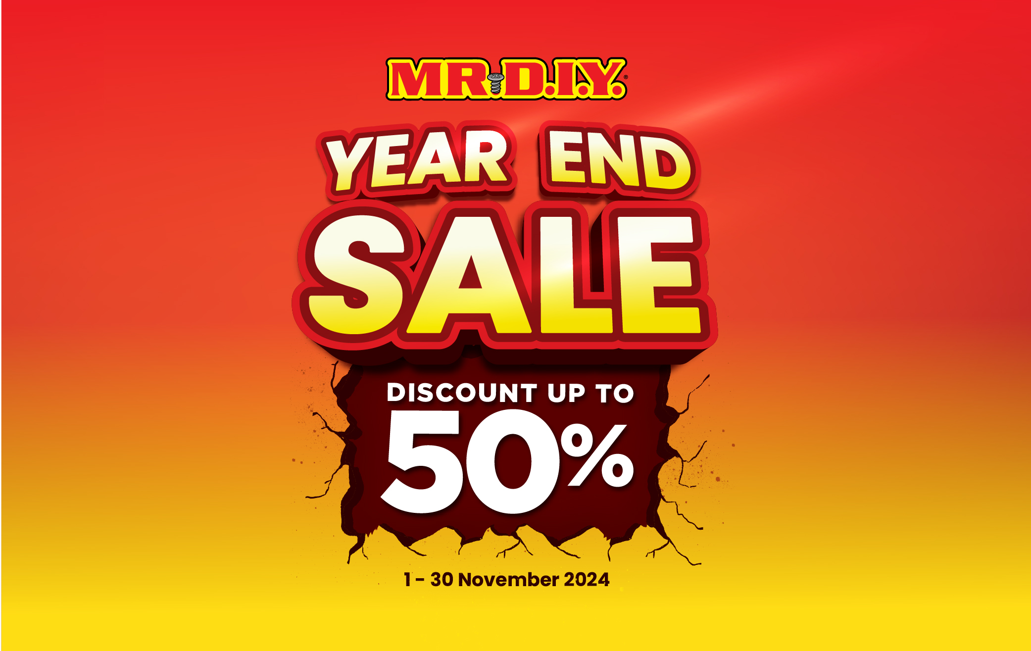 MR.DIY Year End Sale 2024