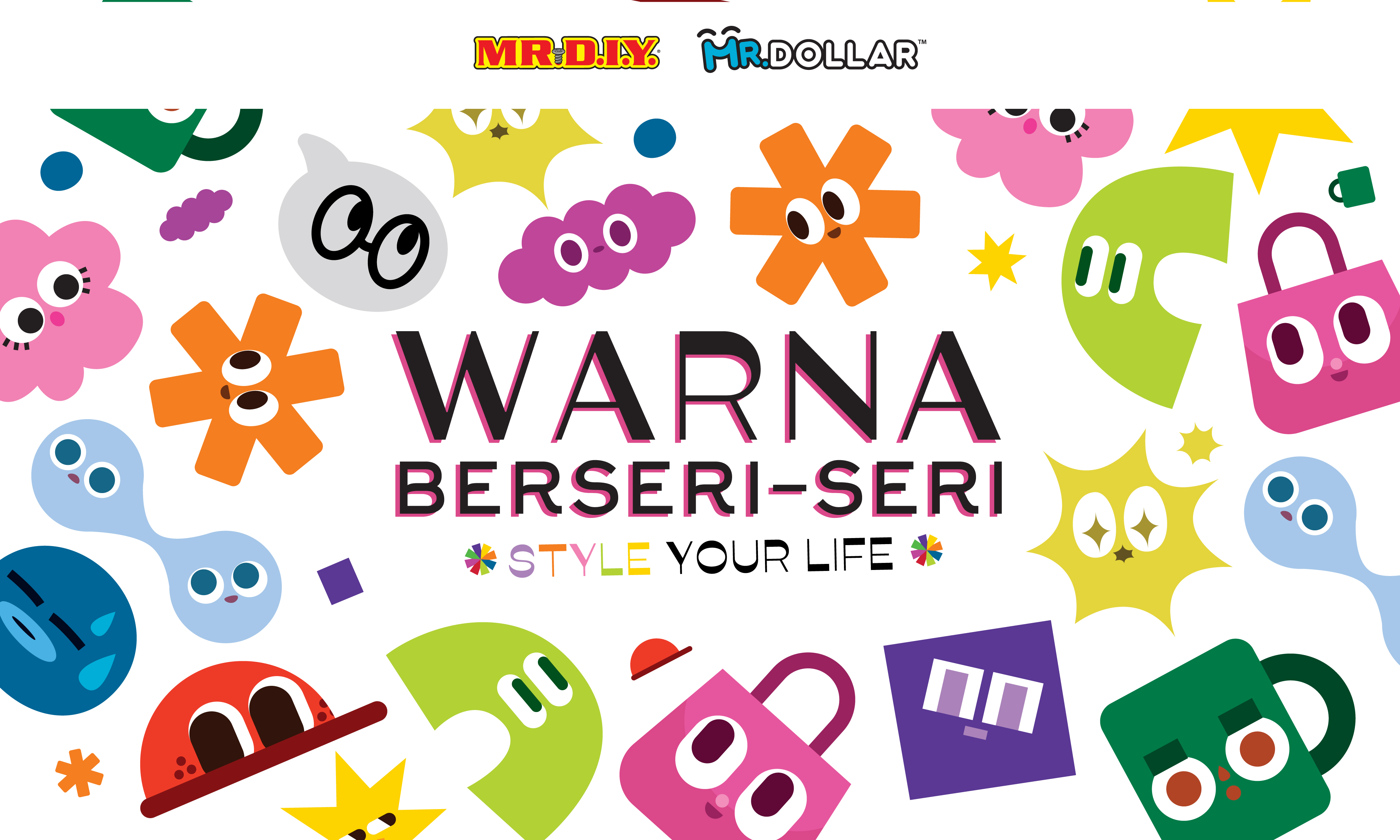 MR D.I.Y. | MR.DOLLAR Warna Berseri-Seri 2025