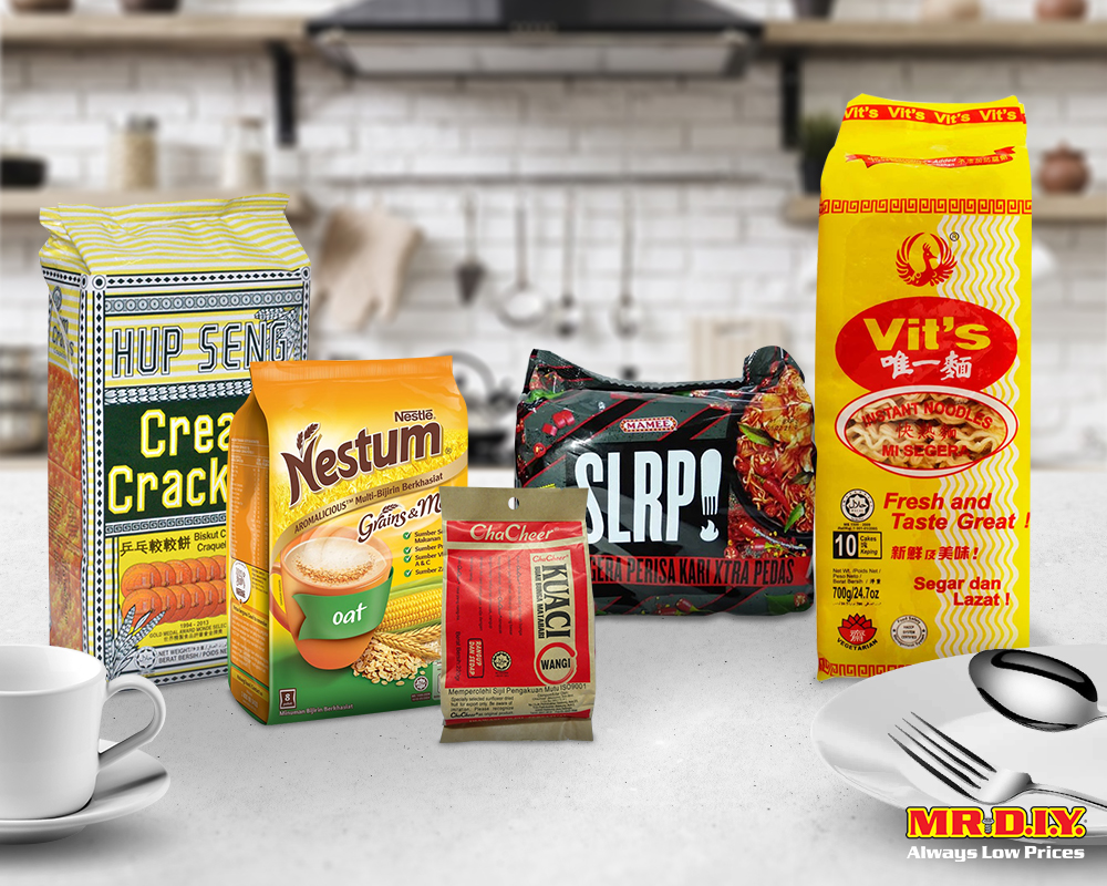 MR.DIY Food & Beverage Ideas for Meals at Home