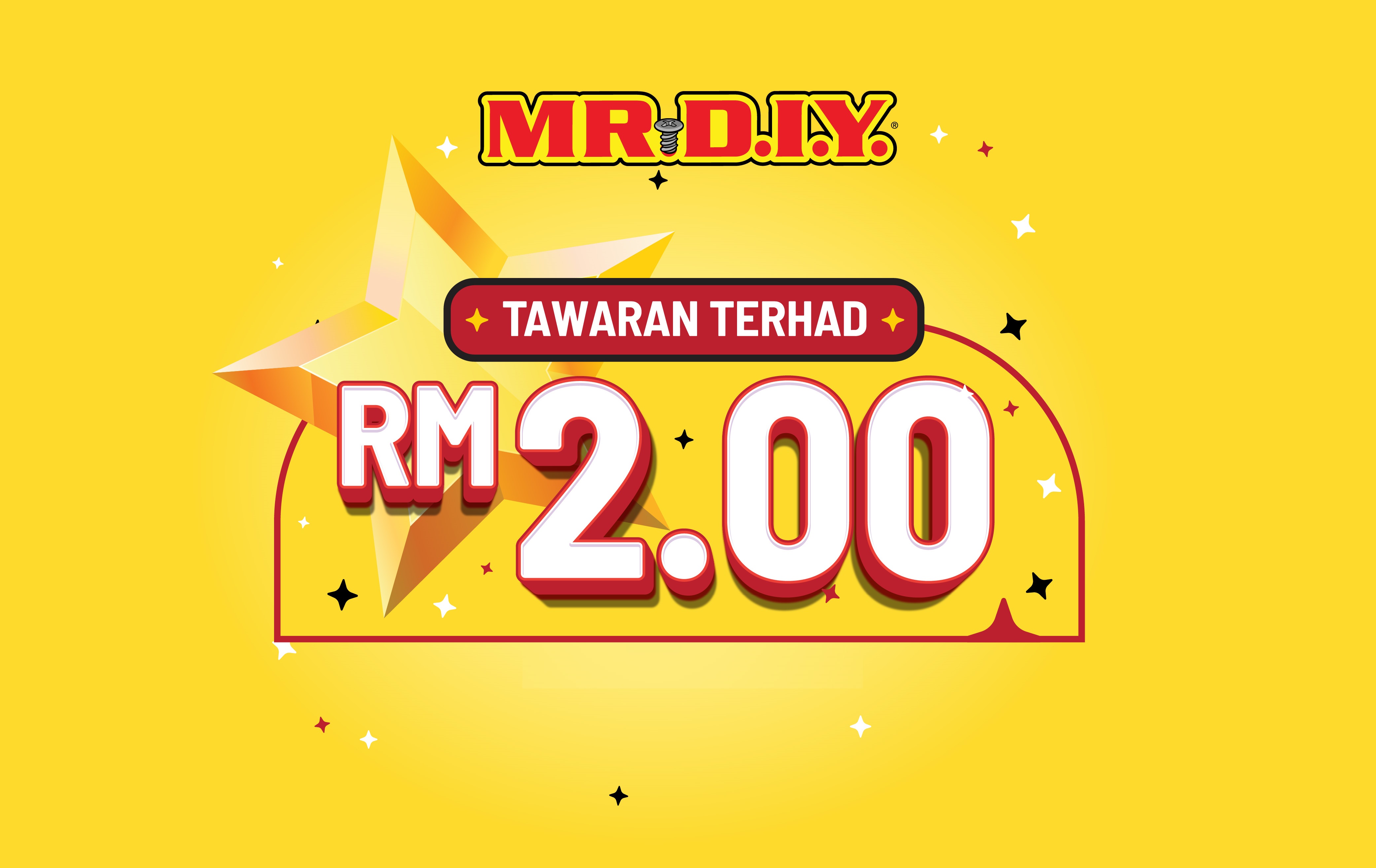 MR D.I.Y. Tawaran Terhad RM2 2026