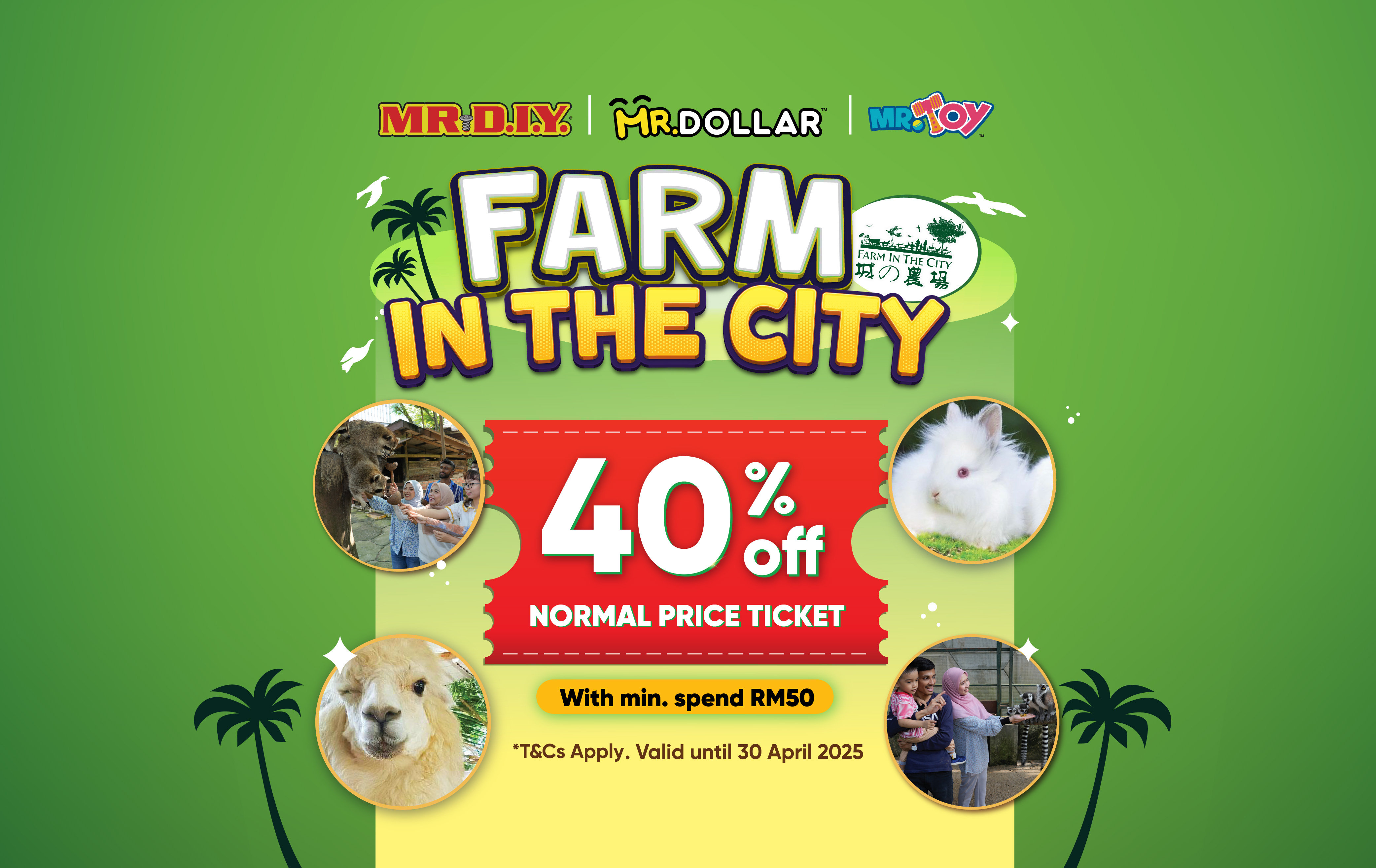 MR.DIY Group GWP Farm in The City 2024