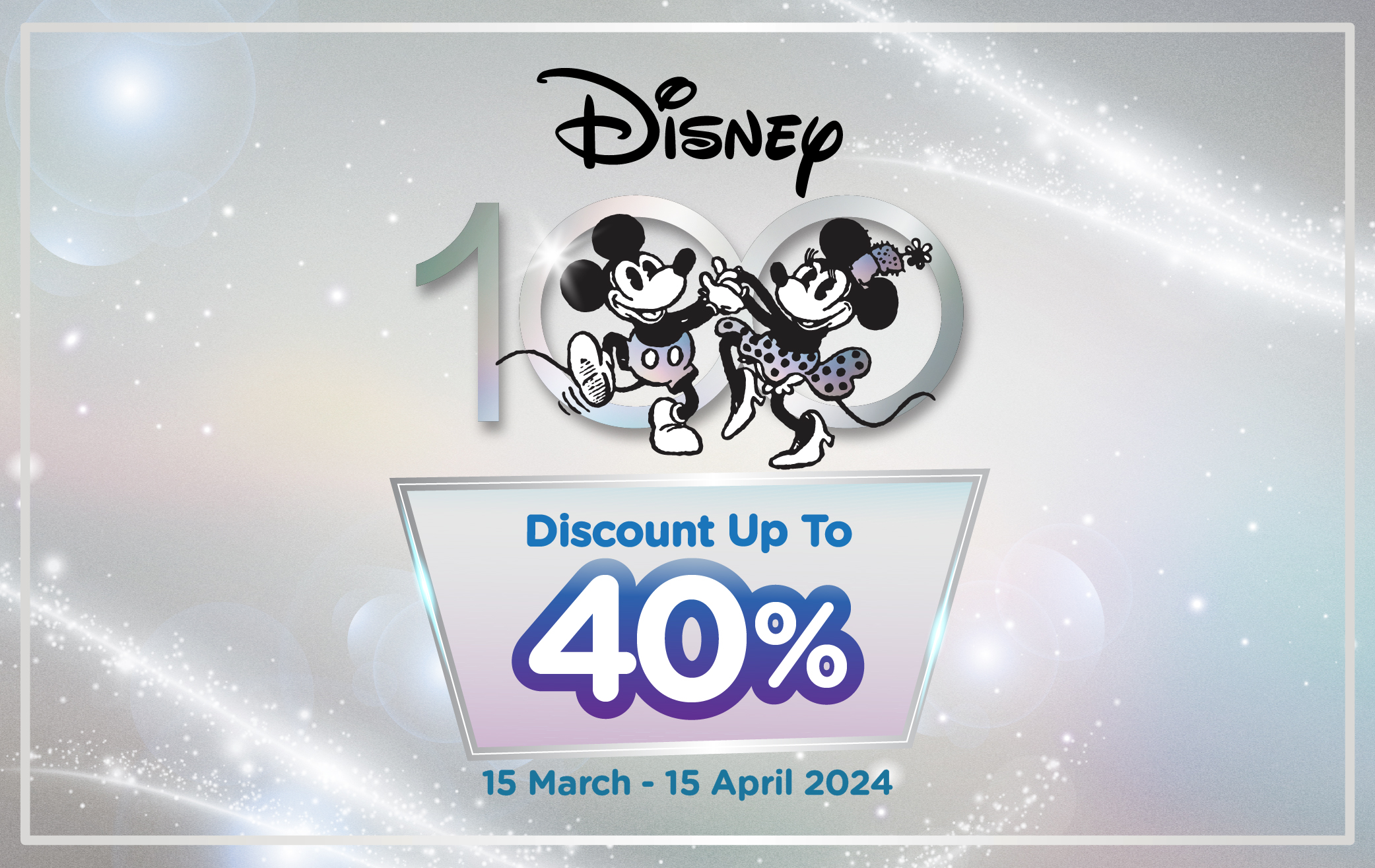 MR.DIY Disney 100 2024