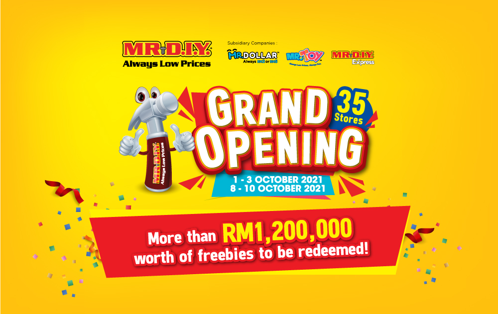 MR D.I.Y. Group Drives Growth with 35 New Stores Across 7 States 2021