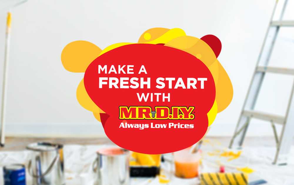 Make a Fresh Start with MR.DIY