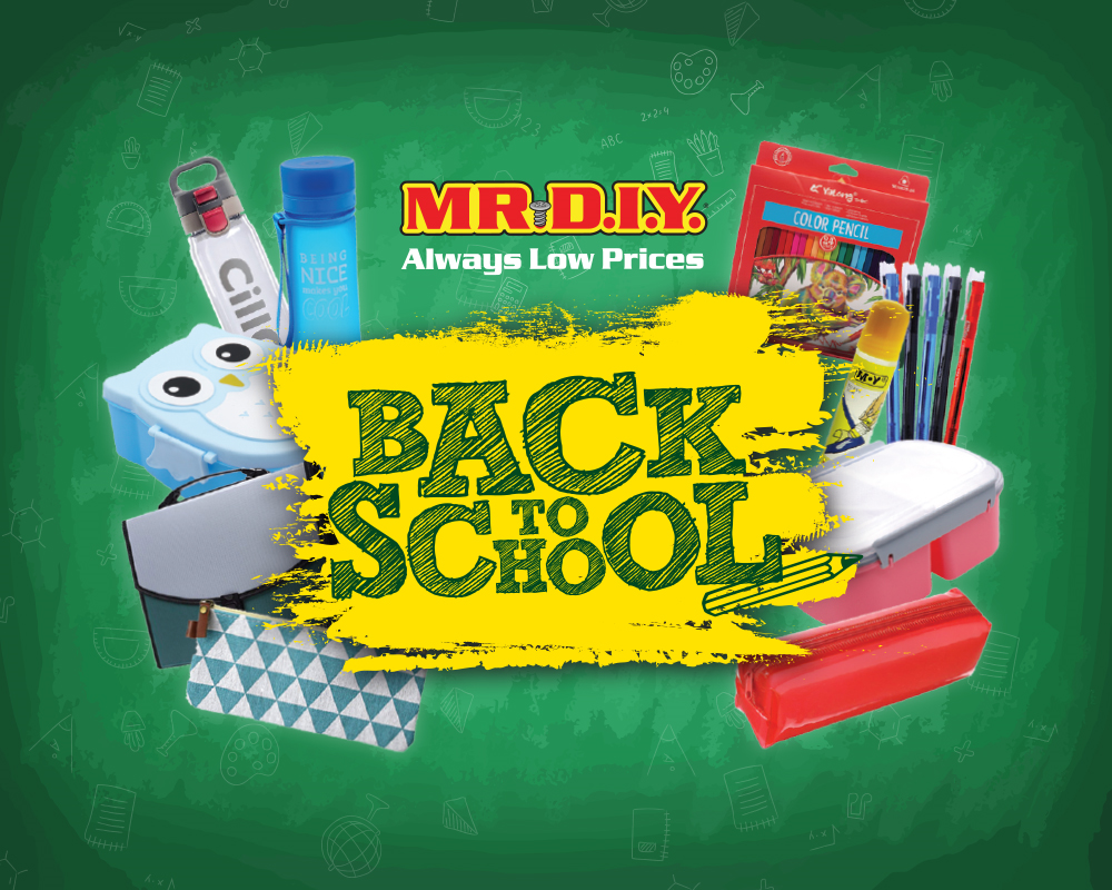 MR.DIY Back to School