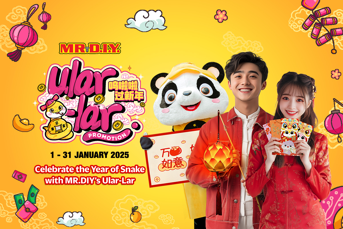 Celebrate the Year of Snake with MR D.I.Y.’s Ular-Lar