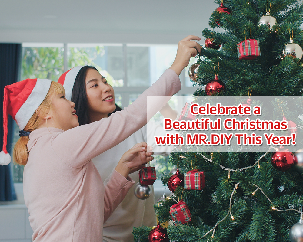 Celebrate a Beautiful Christmas with MR.DIY This Year!