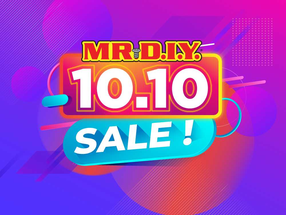 MR.DIY Online 10.10 SALE 2019