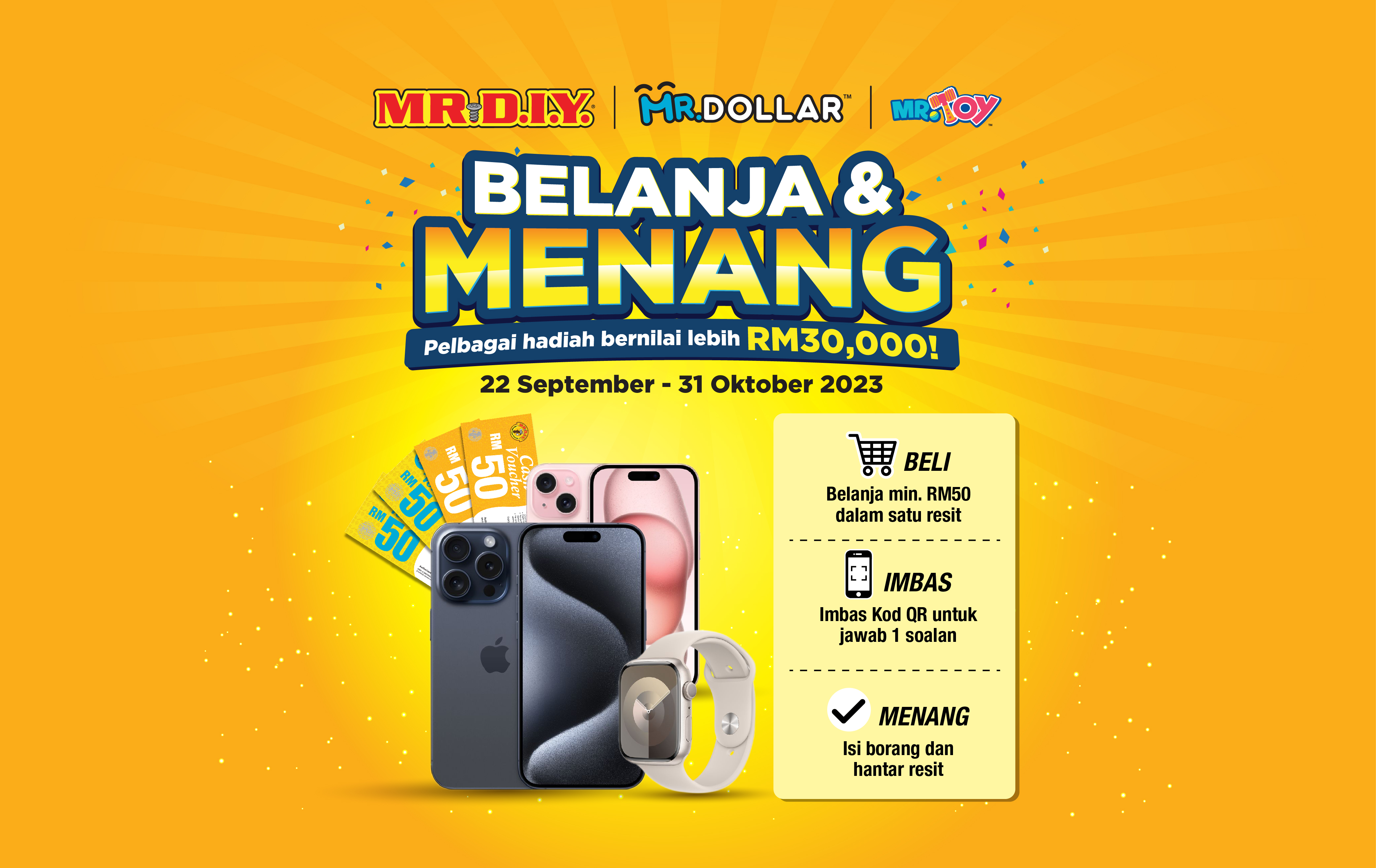 MR.DIY Group Belanja & Menang 2023