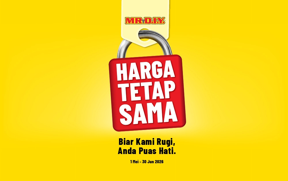 MR D.I.Y. Harga Tetap Sama 2026