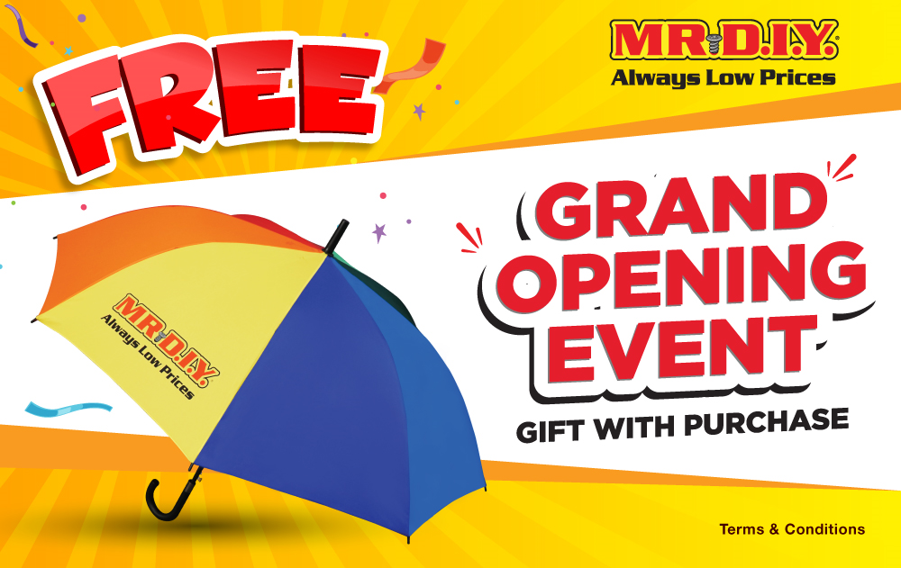Grand Opening Event: Gift With Purchase T&Cs