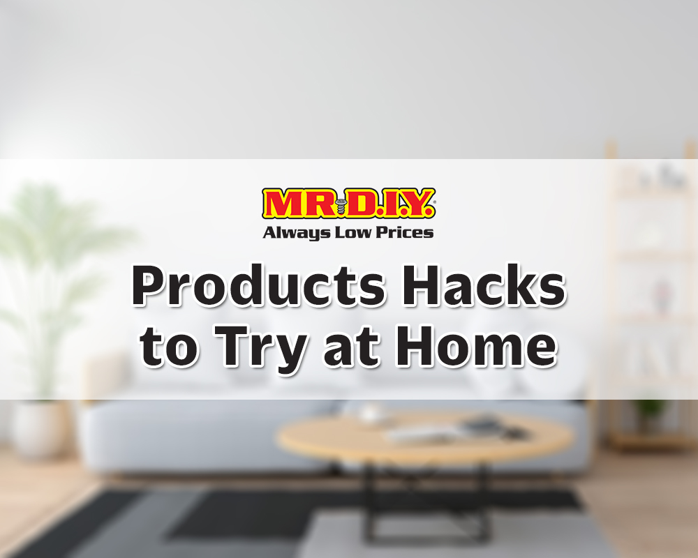 MR.DIY Products Hacks to Try at Home