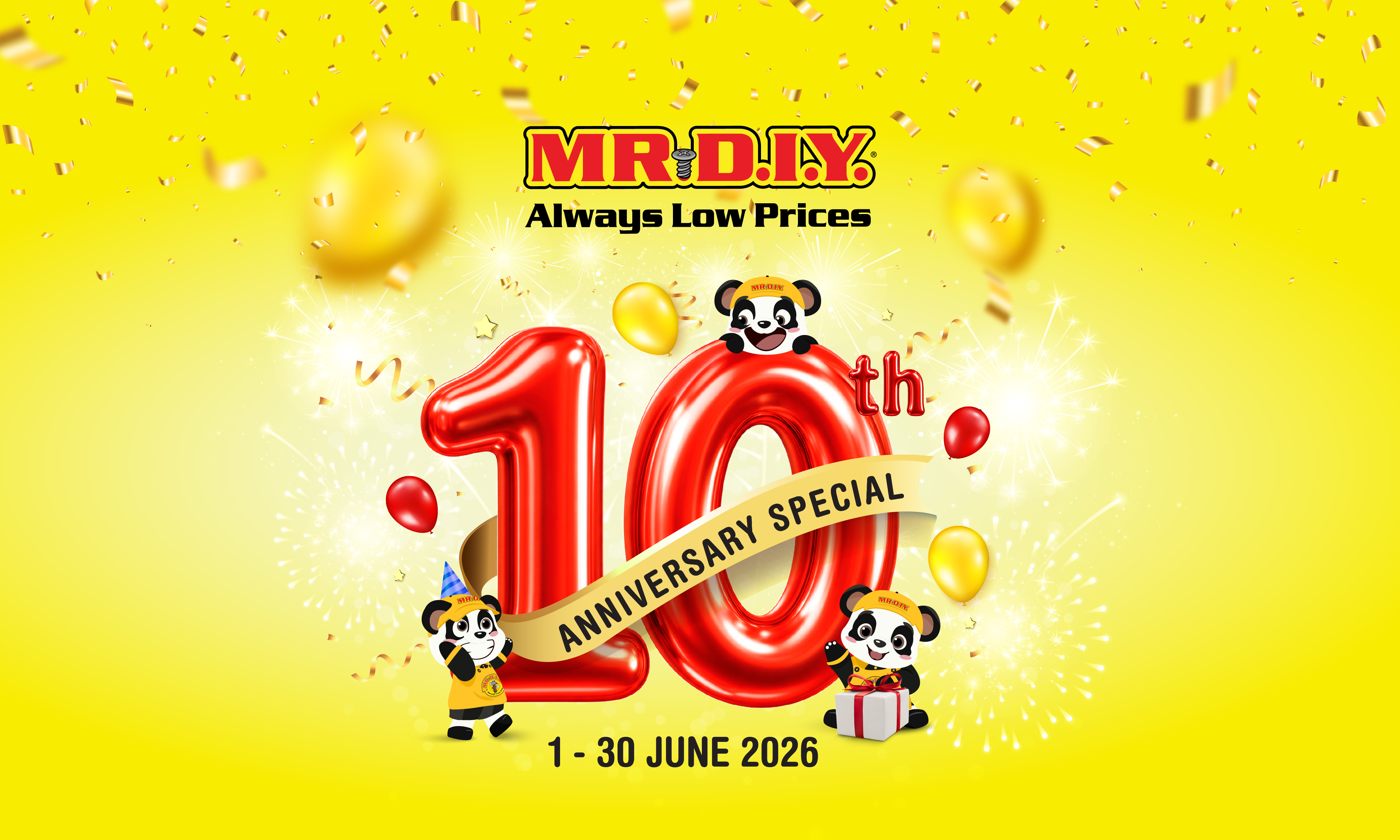 MR D.I.Y. 10th Anniversary Special 2026 (Brunei)
