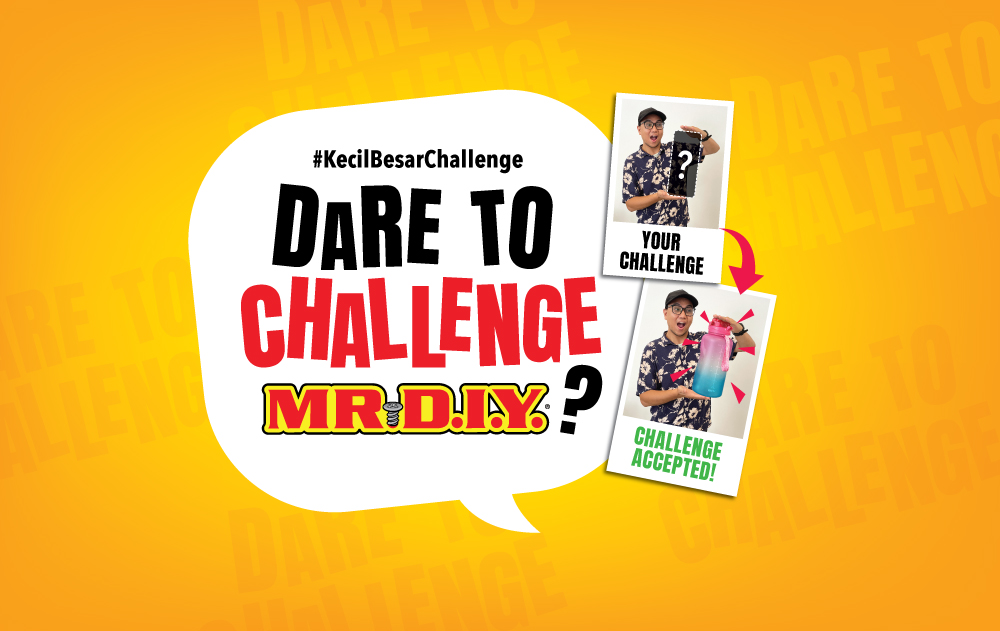 MR.DIY #KecilBesarChallenge 2023