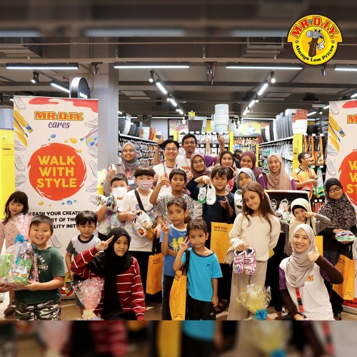 MR.DIY CSR: Walk With Style: MR.DIY Plus Midvalley Megamall
