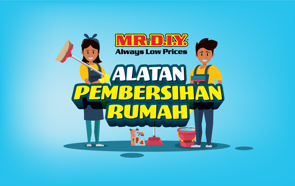 MR.DIY Alatan Pembersihan Rumah 2021/22