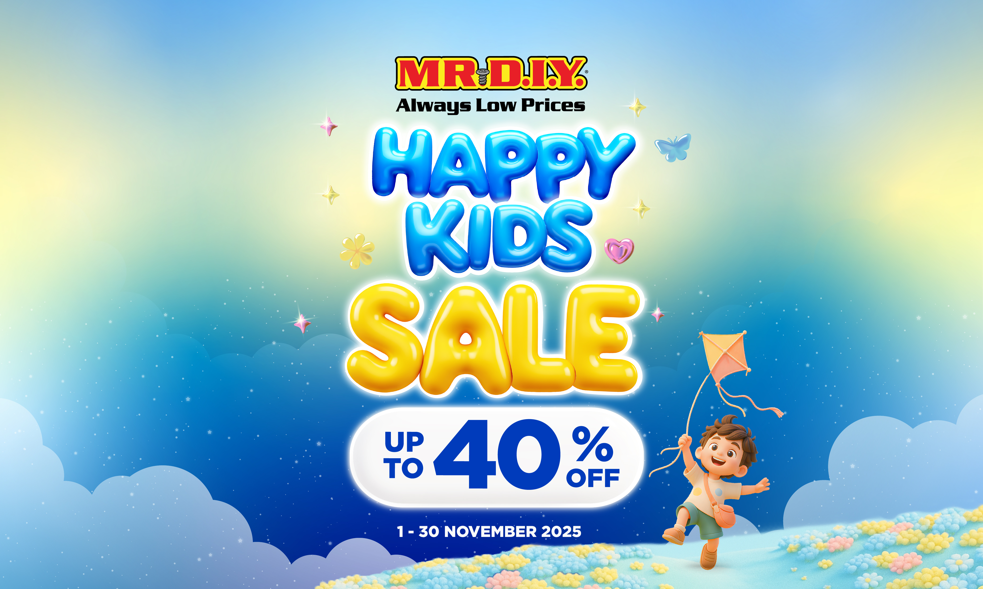 MR D.I.Y. Happy Kid Sale 2025