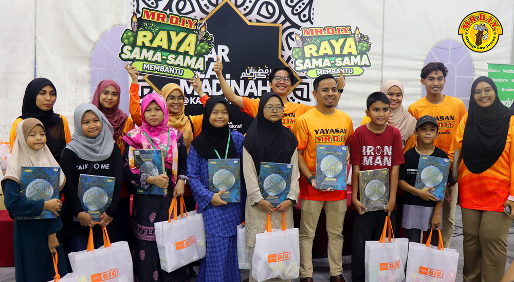 MR D.I.Y. CSR: Iftar Ala Madinah at Karangkraf, Shah Alam