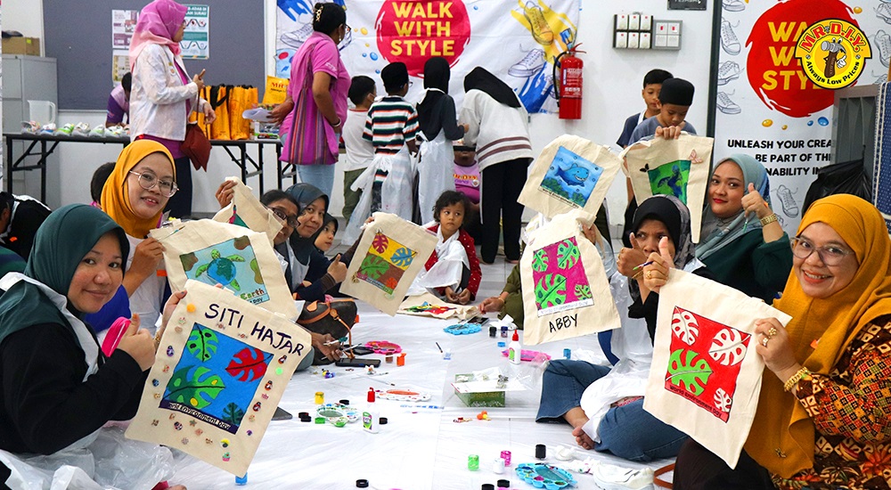 MR.DIY CSR: Upcycling - Walk With Style @ PPR Pinggiran Bukit Jalil 