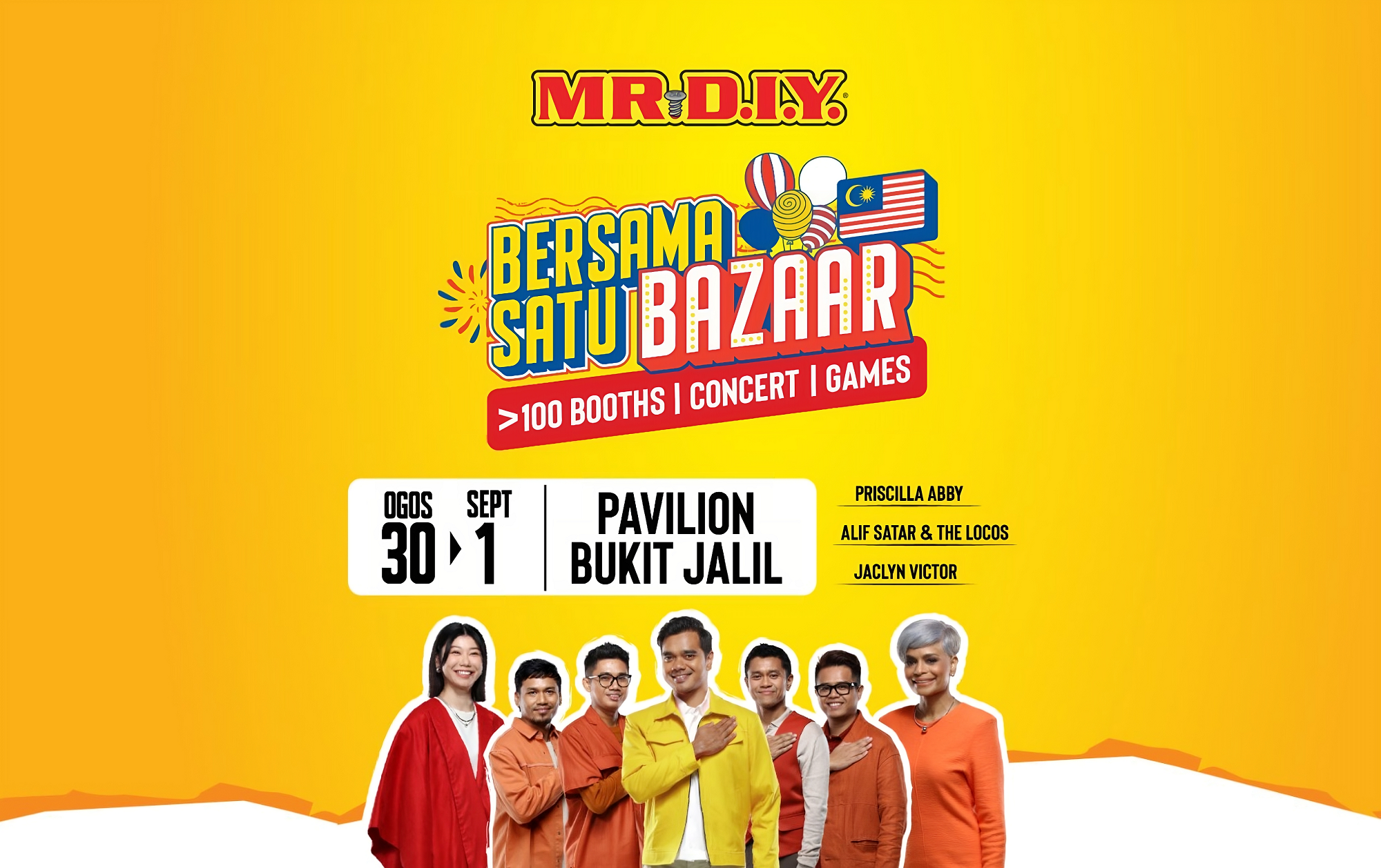 MR D.I.Y. Bersama Satu Bazaar 2024: Together, We Celebrate!