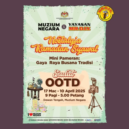 MR D.I.Y. CSR: Enhances Hari Raya Aidilfitri Decorations at Muzium Negara