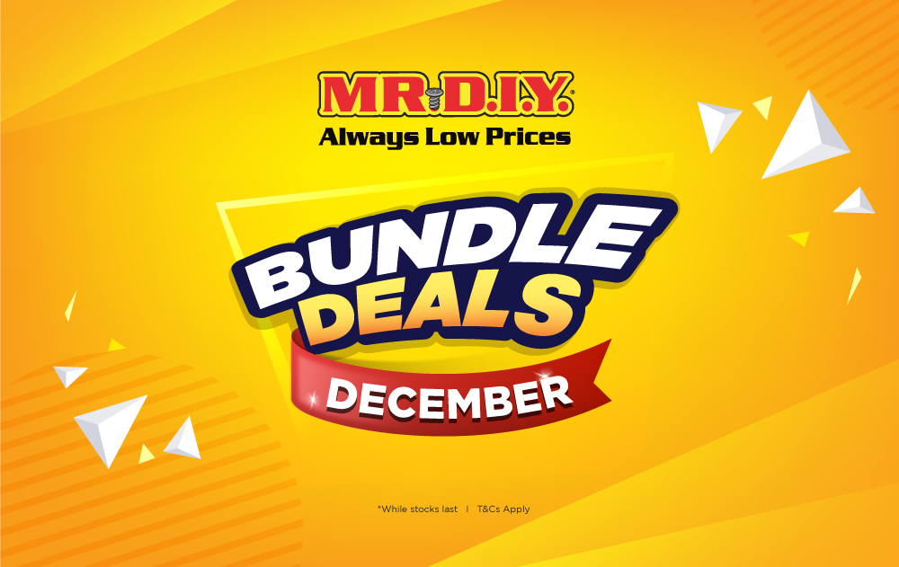MR.DIY December Bundle Deals 2021