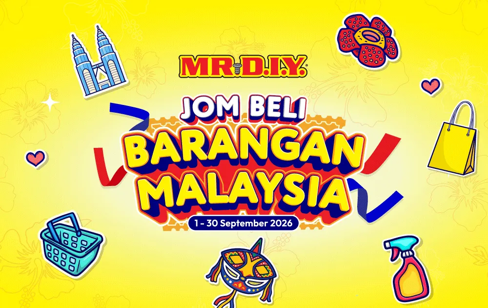 MR.DIY Jom Beli Barangan Malaysia 2026