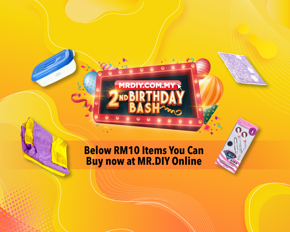 Below RM10 Items You Can Buy Now at MR.DIY Online