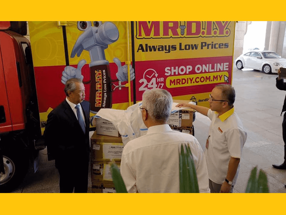 MR D.I.Y. COVID-19 Daily Updates: Aiding the Nation Through CSR